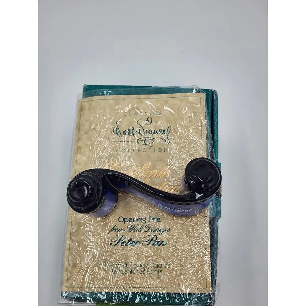 WDCC Peter Pan Opening Title Figurine Film Reel Vintage Disney Retired COA Box